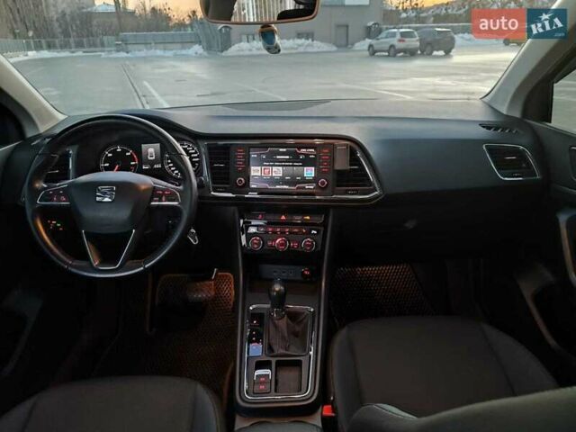 Серый Сеат Ateca, объемом двигателя 1.6 л и пробегом 87 тыс. км за 20900 $, фото 15 на Automoto.ua