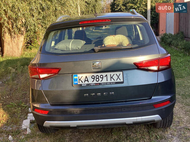 Серый Сеат Ateca, объемом двигателя 1.6 л и пробегом 62 тыс. км за 23500 $, фото 3 на Automoto.ua