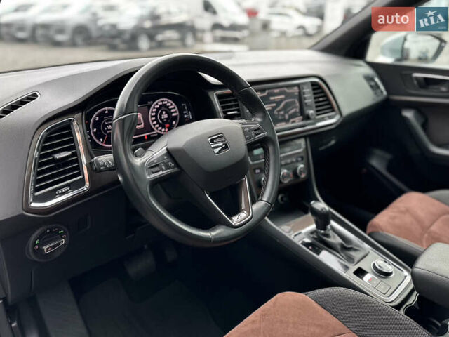 Сірий Сеат Ateca, об'ємом двигуна 1.6 л та пробігом 99 тис. км за 20500 $, фото 19 на Automoto.ua