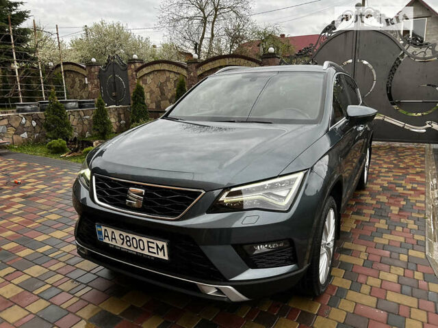 Серый Сеат Ateca, объемом двигателя 1.6 л и пробегом 74 тыс. км за 24600 $, фото 42 на Automoto.ua