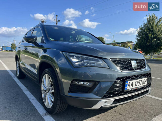 Серый Сеат Ateca, объемом двигателя 1.6 л и пробегом 84 тыс. км за 21000 $, фото 6 на Automoto.ua