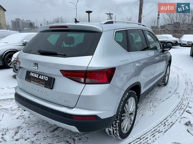 Серый Сеат Ateca, объемом двигателя 2 л и пробегом 167 тыс. км за 19100 $, фото 5 на Automoto.ua