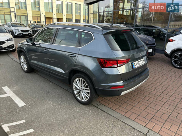 Серый Сеат Ateca, объемом двигателя 1.6 л и пробегом 80 тыс. км за 19500 $, фото 3 на Automoto.ua