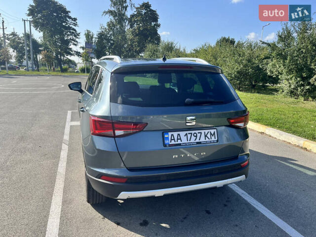 Серый Сеат Ateca, объемом двигателя 1.6 л и пробегом 84 тыс. км за 21000 $, фото 9 на Automoto.ua