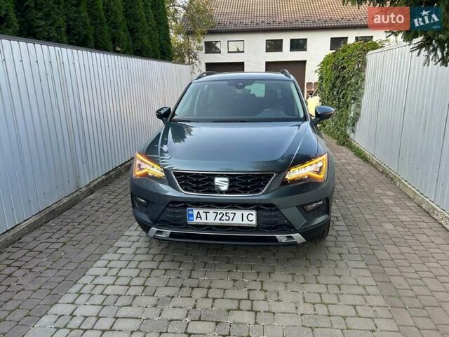 Серый Сеат Ateca, объемом двигателя 1.4 л и пробегом 92 тыс. км за 19700 $, фото 3 на Automoto.ua