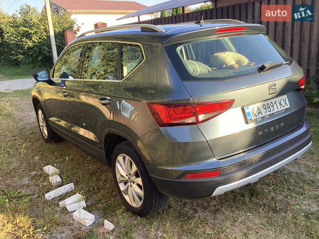 Серый Сеат Ateca, объемом двигателя 1.6 л и пробегом 62 тыс. км за 23500 $, фото 5 на Automoto.ua