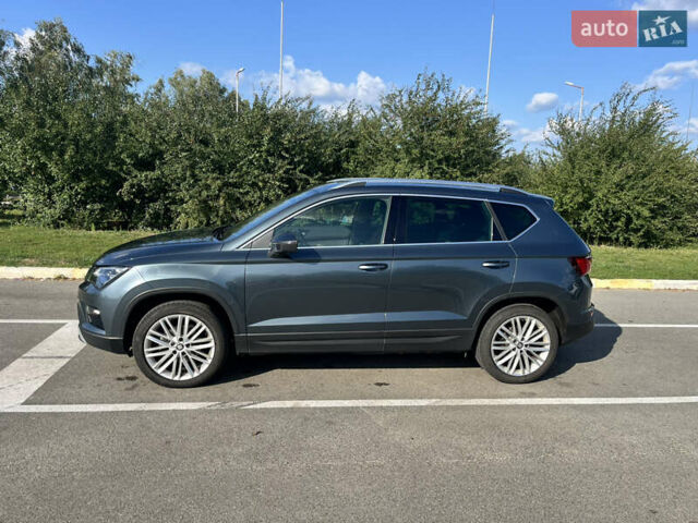 Сірий Сеат Ateca, об'ємом двигуна 1.6 л та пробігом 80 тис. км за 20400 $, фото 8 на Automoto.ua