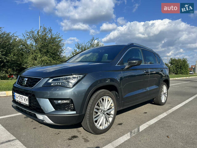 Сірий Сеат Ateca, об'ємом двигуна 1.6 л та пробігом 80 тис. км за 20400 $, фото 7 на Automoto.ua