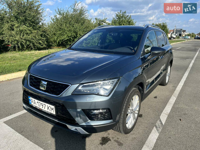 Сірий Сеат Ateca, об'ємом двигуна 1.6 л та пробігом 80 тис. км за 20400 $, фото 12 на Automoto.ua