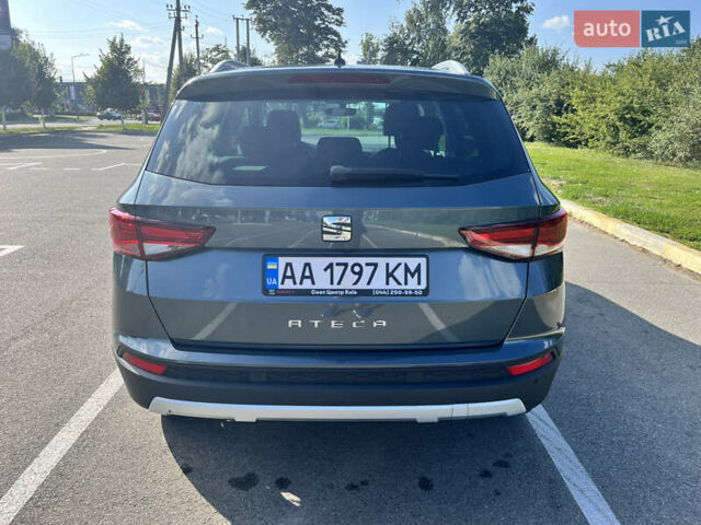 Серый Сеат Ateca, объемом двигателя 1.6 л и пробегом 84 тыс. км за 21000 $, фото 14 на Automoto.ua