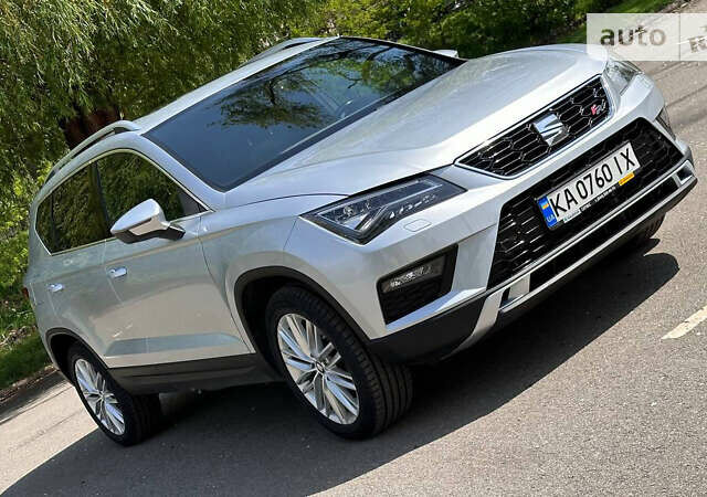 Сірий Сеат Ateca, об'ємом двигуна 1.6 л та пробігом 130 тис. км за 17700 $, фото 13 на Automoto.ua