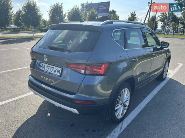 Серый Сеат Ateca, объемом двигателя 1.6 л и пробегом 84 тыс. км за 21000 $, фото 10 на Automoto.ua
