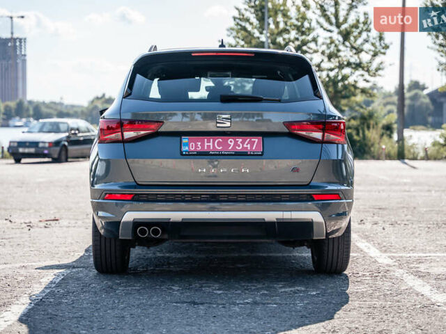 Серый Сеат Ateca, объемом двигателя 1.97 л и пробегом 154 тыс. км за 23900 $, фото 4 на Automoto.ua