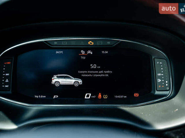 Серый Сеат Ateca, объемом двигателя 1.97 л и пробегом 154 тыс. км за 23900 $, фото 66 на Automoto.ua