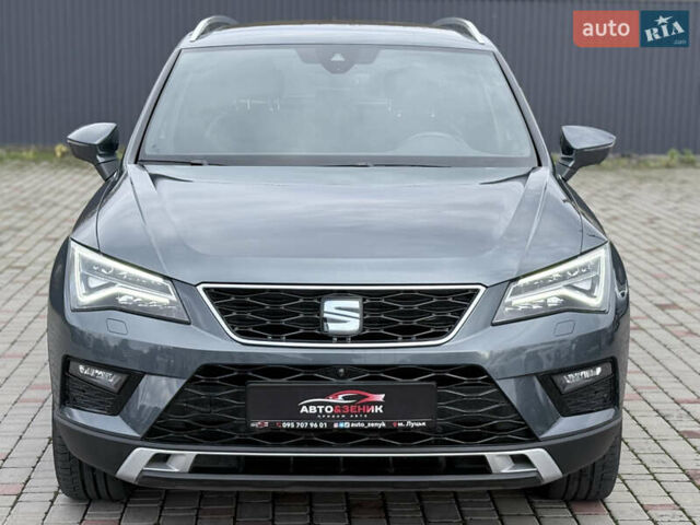 Серый Сеат Ateca, объемом двигателя 1.97 л и пробегом 208 тыс. км за 23700 $, фото 2 на Automoto.ua