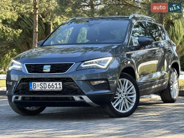 Серый Сеат Ateca, объемом двигателя 1.97 л и пробегом 120 тыс. км за 22990 $, фото 1 на Automoto.ua