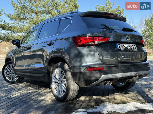 Серый Сеат Ateca, объемом двигателя 1.97 л и пробегом 120 тыс. км за 22990 $, фото 11 на Automoto.ua