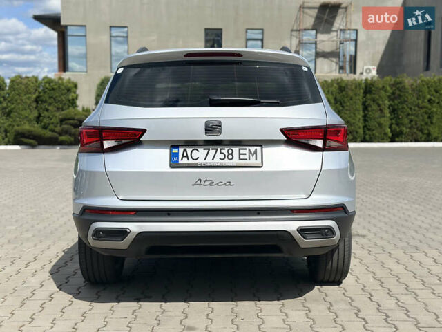 Серый Сеат Ateca, объемом двигателя 1.5 л и пробегом 61 тыс. км за 22000 $, фото 4 на Automoto.ua