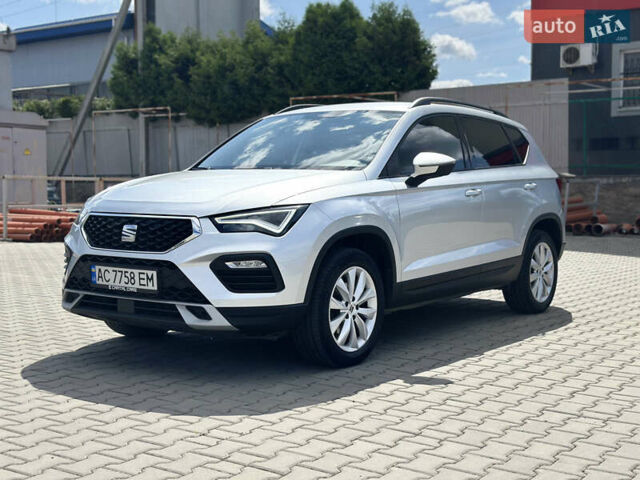 Серый Сеат Ateca, объемом двигателя 1.5 л и пробегом 61 тыс. км за 22500 $, фото 7 на Automoto.ua