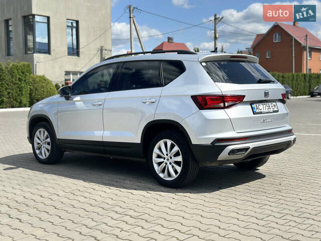Серый Сеат Ateca, объемом двигателя 1.5 л и пробегом 61 тыс. км за 22500 $, фото 5 на Automoto.ua
