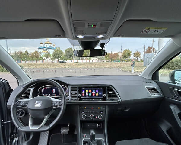 Сірий Сеат Ateca, об'ємом двигуна 1.4 л та пробігом 17 тис. км за 28500 $, фото 12 на Automoto.ua