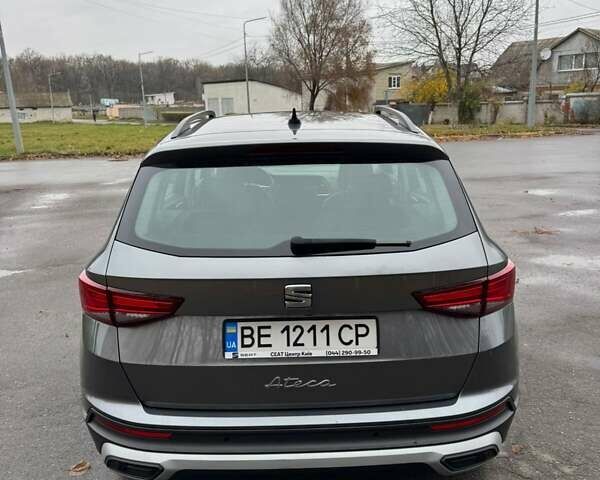 Серый Сеат Ateca, объемом двигателя 1.4 л и пробегом 31 тыс. км за 29500 $, фото 1 на Automoto.ua