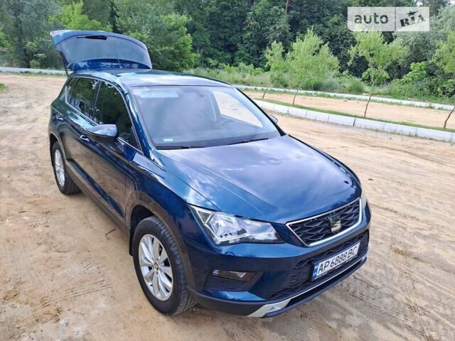 Синий Сеат Ateca, объемом двигателя 1.6 л и пробегом 210 тыс. км за 17600 $, фото 7 на Automoto.ua