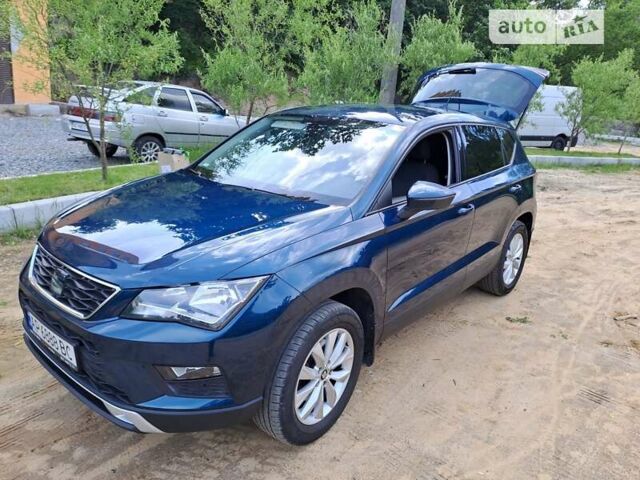 Синий Сеат Ateca, объемом двигателя 1.6 л и пробегом 210 тыс. км за 17600 $, фото 6 на Automoto.ua