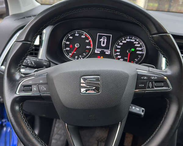 Синий Сеат Ateca, объемом двигателя 1.4 л и пробегом 60 тыс. км за 19200 $, фото 26 на Automoto.ua
