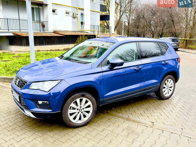 Синий Сеат Ateca, объемом двигателя 1.4 л и пробегом 60 тыс. км за 19200 $, фото 4 на Automoto.ua