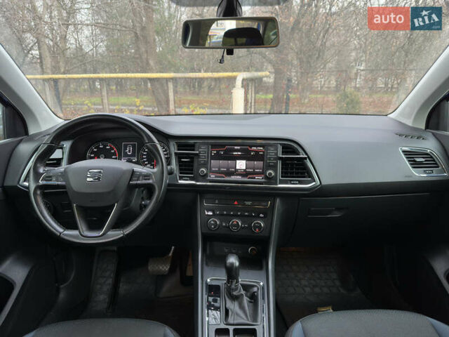 Синий Сеат Ateca, объемом двигателя 1.4 л и пробегом 60 тыс. км за 19200 $, фото 18 на Automoto.ua