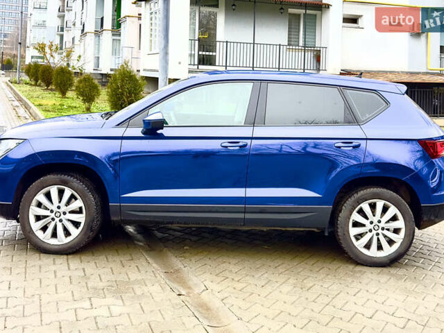 Синий Сеат Ateca, объемом двигателя 1.4 л и пробегом 60 тыс. км за 19200 $, фото 5 на Automoto.ua