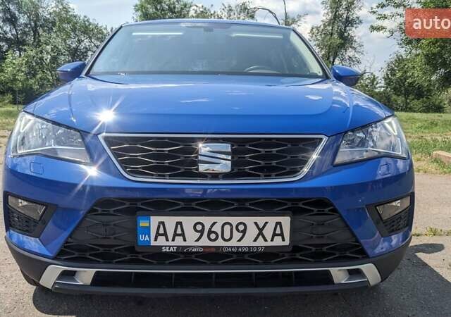 Сеат Ateca 2018 в Кривом Роге на Automoto.ua Синий Сеат Ateca, объемом двигателя 1.4 л и пробегом 72 тыс. км за 19200 $, фото 3 на Automoto.ua