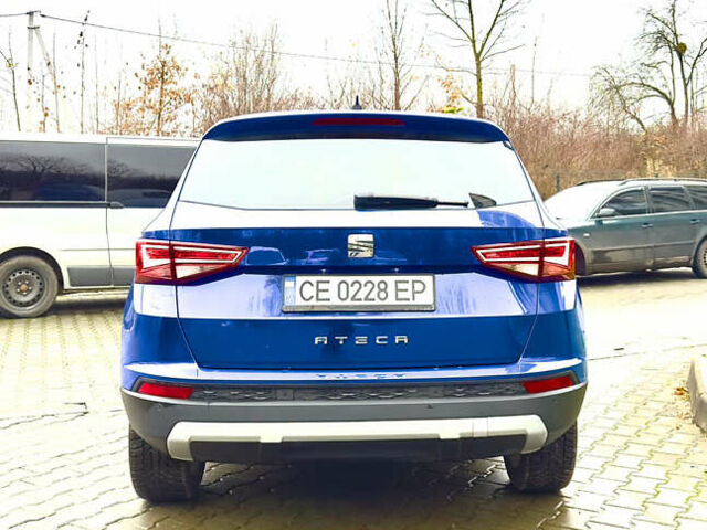 Синий Сеат Ateca, объемом двигателя 1.4 л и пробегом 60 тыс. км за 19200 $, фото 7 на Automoto.ua
