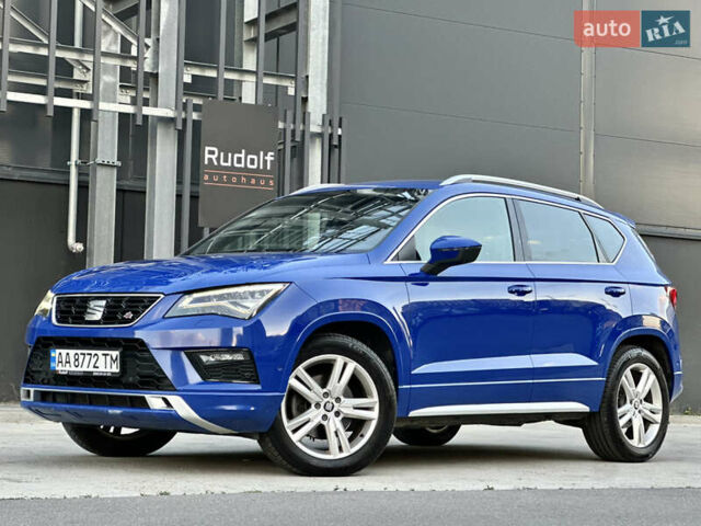 Синий Сеат Ateca, объемом двигателя 2 л и пробегом 196 тыс. км за 21800 $, фото 5 на Automoto.ua