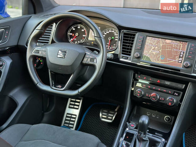 Синий Сеат Ateca, объемом двигателя 2 л и пробегом 196 тыс. км за 21800 $, фото 2 на Automoto.ua