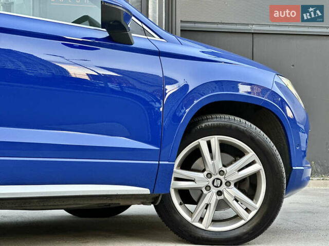 Синий Сеат Ateca, объемом двигателя 2 л и пробегом 196 тыс. км за 21800 $, фото 9 на Automoto.ua
