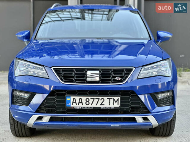 Синий Сеат Ateca, объемом двигателя 2 л и пробегом 196 тыс. км за 21800 $, фото 11 на Automoto.ua