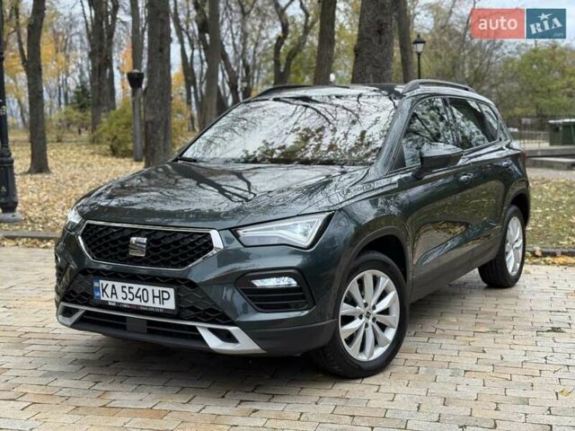 Зеленый Сеат Ateca, объемом двигателя 1.97 л и пробегом 14 тыс. км за 24800 $, фото 1 на Automoto.ua