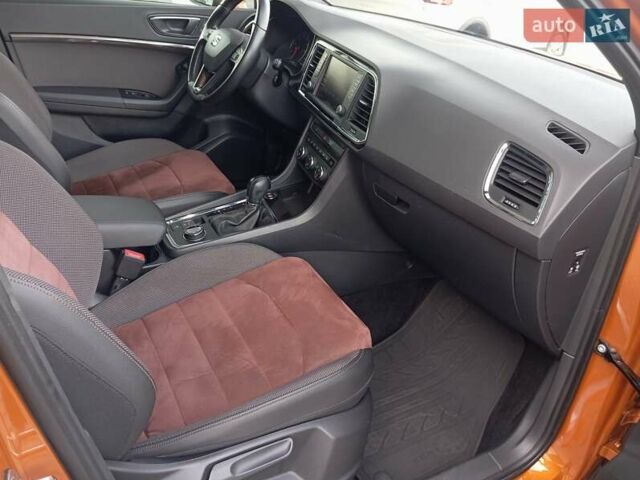 Помаранчевий Сеат Ateca, об'ємом двигуна 1.4 л та пробігом 69 тис. км за 20900 $, фото 26 на Automoto.ua