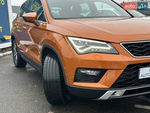 Оранжевый Сеат Ateca, объемом двигателя 1.4 л и пробегом 147 тыс. км за 20990 $, фото 12 на Automoto.ua