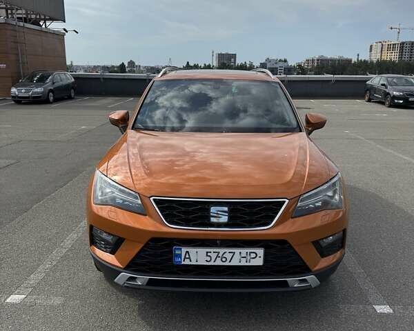 Оранжевый Сеат Ateca, объемом двигателя 1.4 л и пробегом 154 тыс. км за 20300 $, фото 3 на Automoto.ua