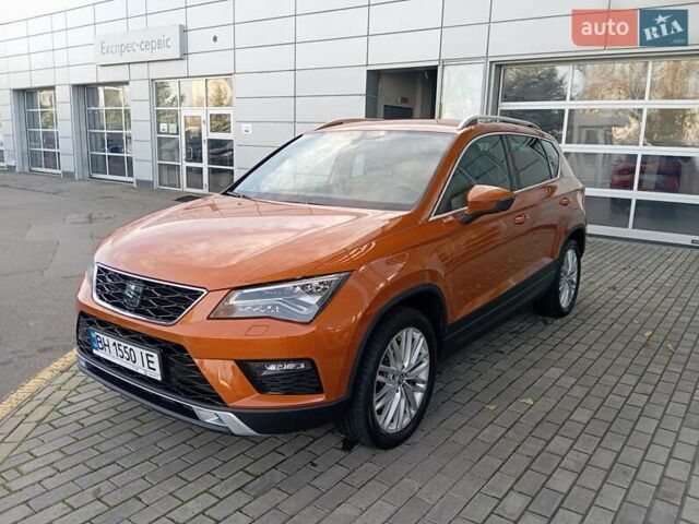 Помаранчевий Сеат Ateca, об'ємом двигуна 1.4 л та пробігом 69 тис. км за 20900 $, фото 2 на Automoto.ua