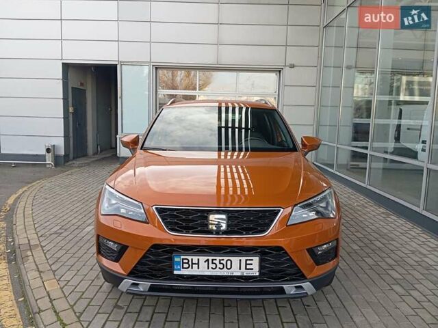 Оранжевый Сеат Ateca, объемом двигателя 1.4 л и пробегом 69 тыс. км за 20200 $, фото 1 на Automoto.ua
