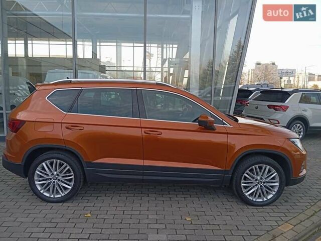 Помаранчевий Сеат Ateca, об'ємом двигуна 1.4 л та пробігом 69 тис. км за 20900 $, фото 3 на Automoto.ua
