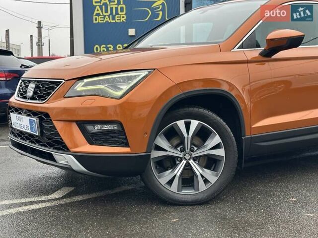 Оранжевый Сеат Ateca, объемом двигателя 1.4 л и пробегом 147 тыс. км за 20990 $, фото 9 на Automoto.ua