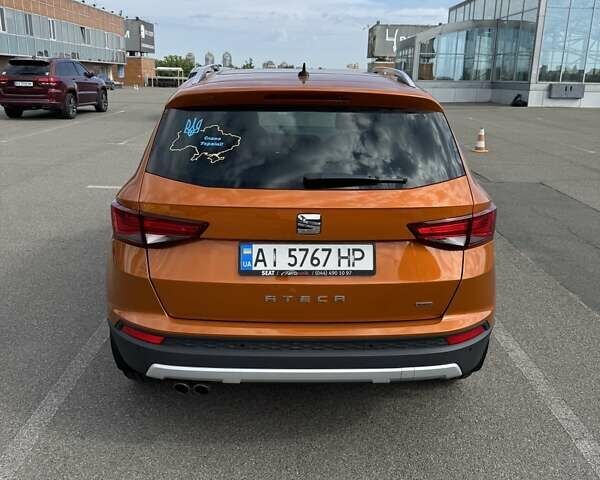 Оранжевый Сеат Ateca, объемом двигателя 1.4 л и пробегом 154 тыс. км за 20300 $, фото 2 на Automoto.ua