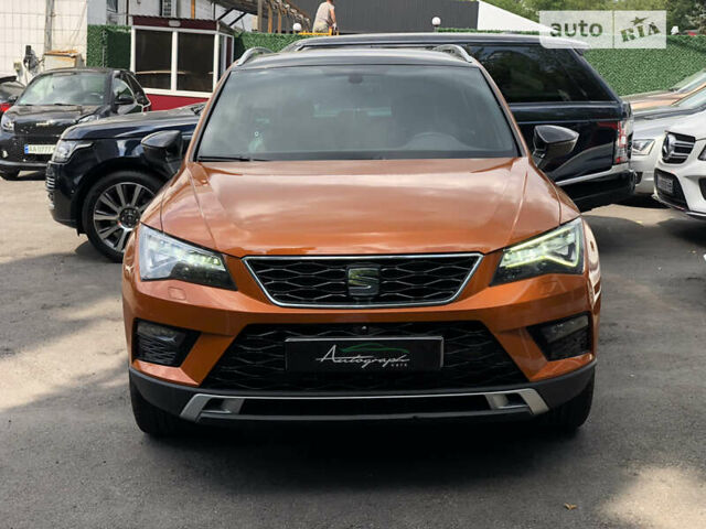 Оранжевый Сеат Ateca, объемом двигателя 2 л и пробегом 22 тыс. км за 32500 $, фото 13 на Automoto.ua