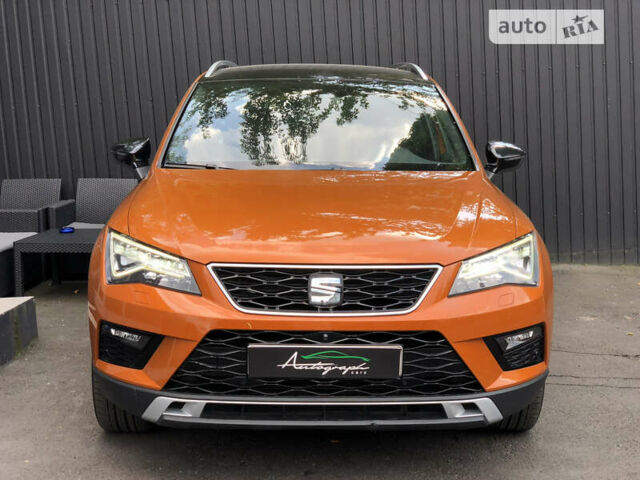 Оранжевый Сеат Ateca, объемом двигателя 2 л и пробегом 22 тыс. км за 32500 $, фото 4 на Automoto.ua