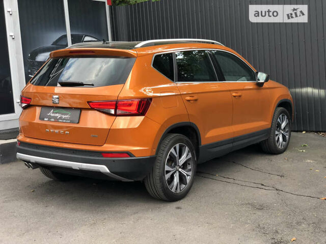 Оранжевый Сеат Ateca, объемом двигателя 2 л и пробегом 22 тыс. км за 32500 $, фото 1 на Automoto.ua